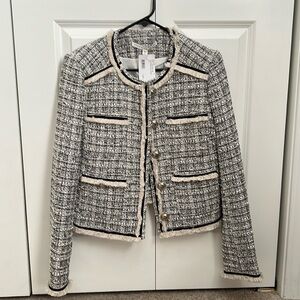 NWT Veronica Beard tweed jacket size 6.